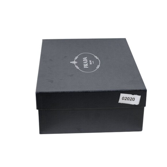 Prada Mens Hiking Combat Chelseas Boots US8 UK7 Black Leather Wetlt Sewn Lug - Picture 11 of 11